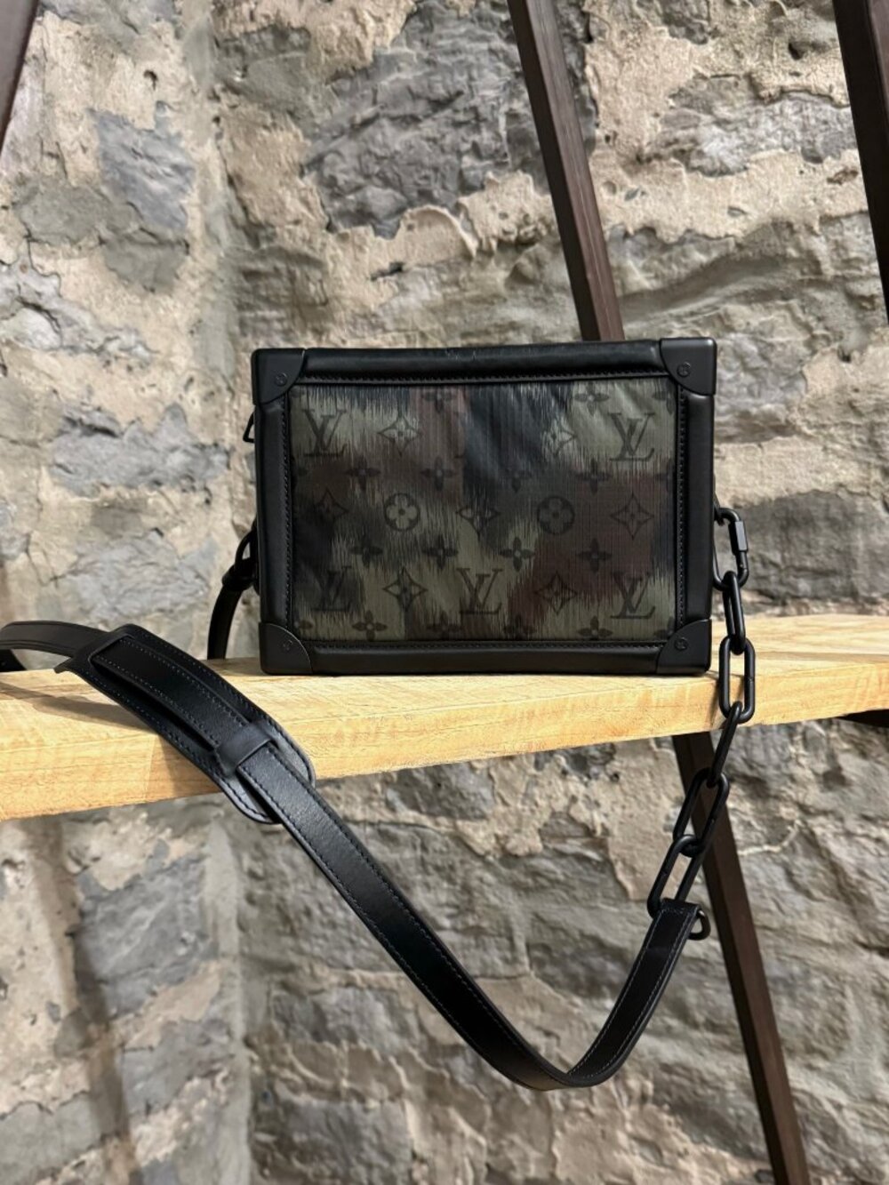 Louis Vuitton Nylon Camouflage Soft Trunk Bag